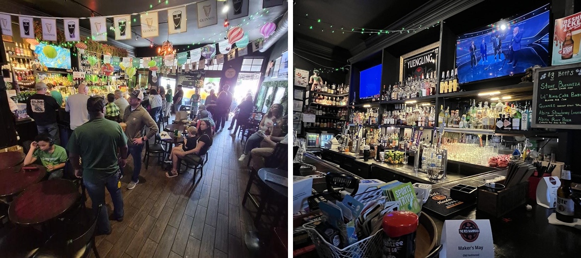 The Red Shamrock pub