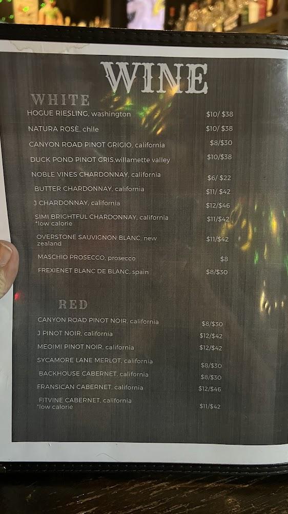 The Red Shamrock pub Menu image 3